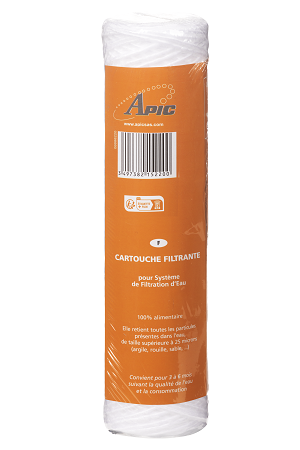 Cartouche filtrante 25µ apic